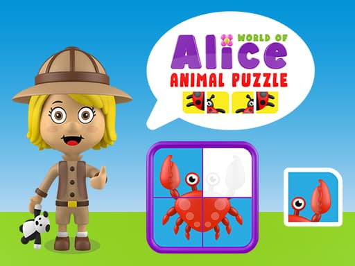 World of Alice Animals Puzzle